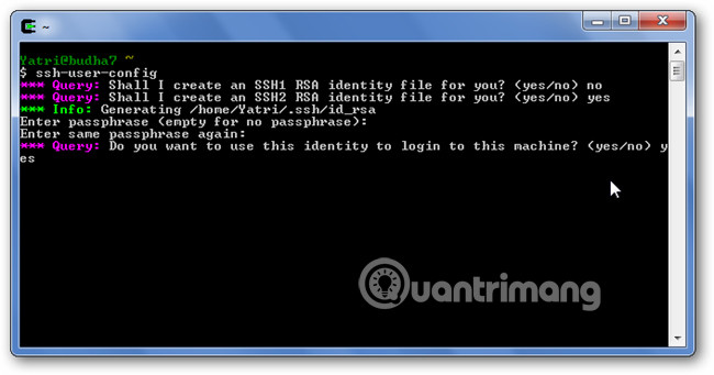 Sử dụng ID để truy cập vào máy tính