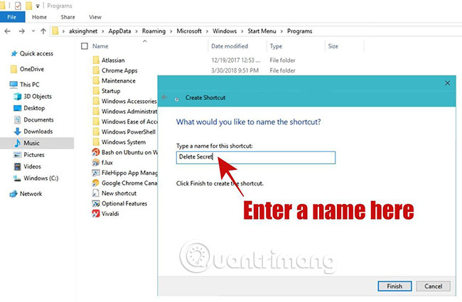 Nhập đường dẫn