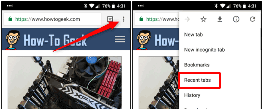 Đồng bộ dữ liệu Chrome trên điện thoại