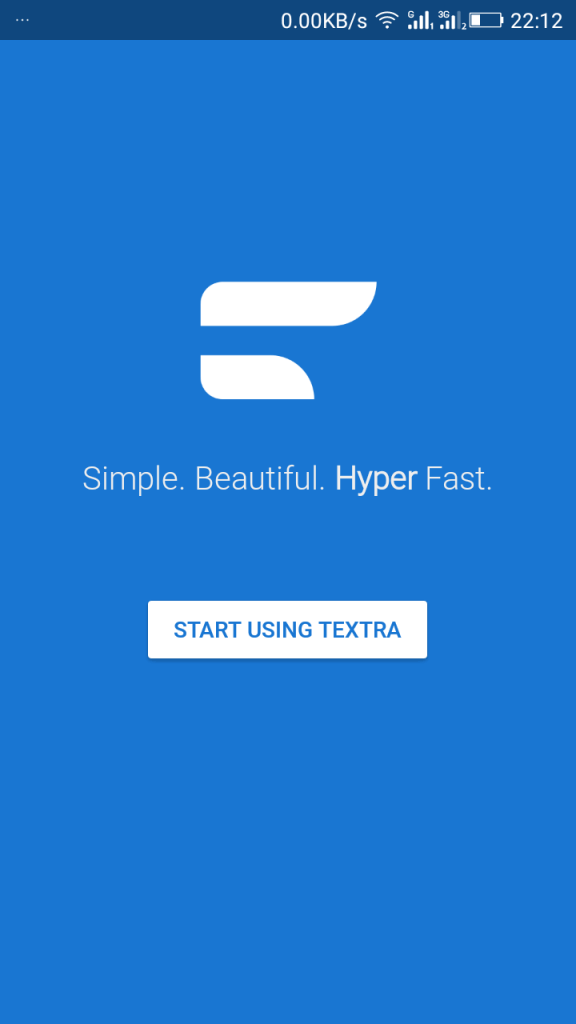 Giao diện Textra SMS