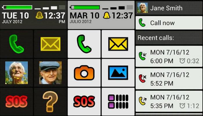Big Launcher làm cho Android dễ dùng hơn với người cao tuổi