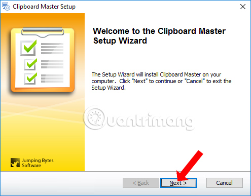 Cài đặt phần mềm Clipboard Master