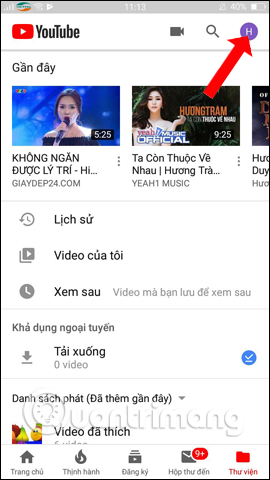 Biểu tượng tài khoản
