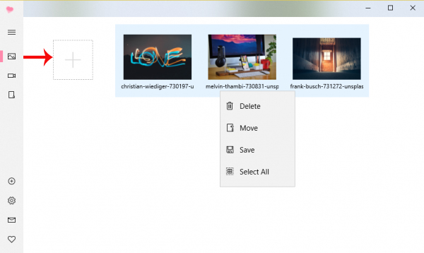Thêm file vào thư mục