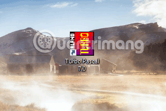 Shortcut của Turbo Pascal trên desktop