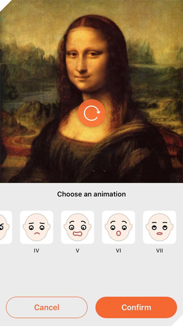 Chọn biểu cảm muốn đổi