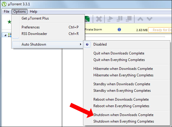 Tắt máy tự động