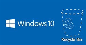 Cách khôi phục lại biểu tượng Recycle Bin bị mất trong Windows 10