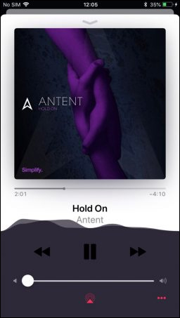 Thay đổi giao diện phát nhạc