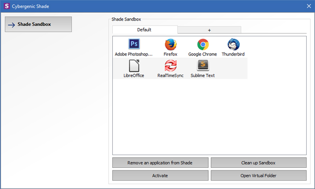 Ứng dụng SHADE Sandbox