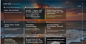 Đã có thể sử dụng Windows Timeline trên Google Chrome và Mozilla Firefox