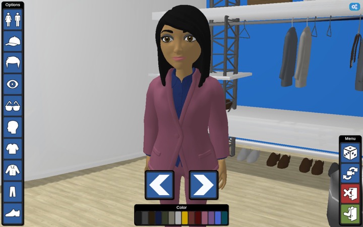 Với nhân vật của mình, bạn có thể tùy chỉnh trang phục, tóc tai… theo sở thích