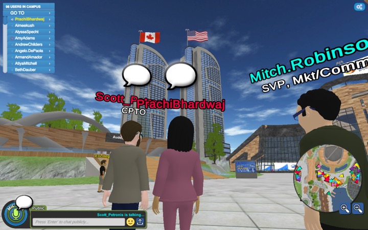 Hai tòa nhà chọc trời