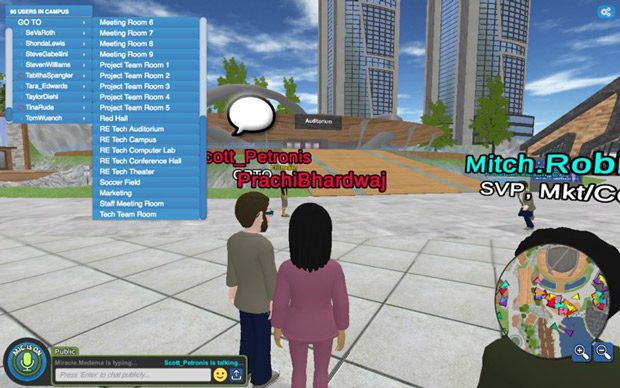 Bạn có thể sử dụng menu Go To ở bên trái màn hình để di chuyển nhanh đến bất cứ khu vực nào