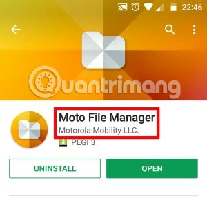 Kiểm tra tên nhà phát triển