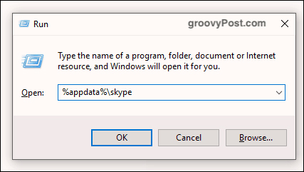 Sao lưu lịch sử Skype