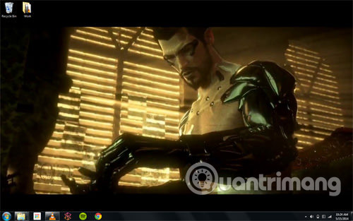 Dùng video làm hình nền