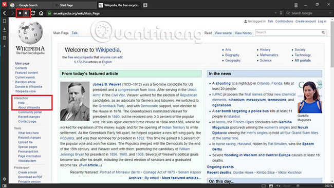 Fast forward and Rewind