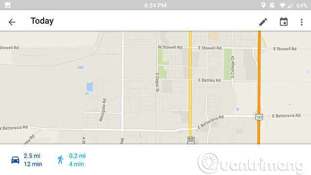 Xem những nơi bạn đã đến