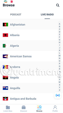 Đài radio phổ biến trên thế giới