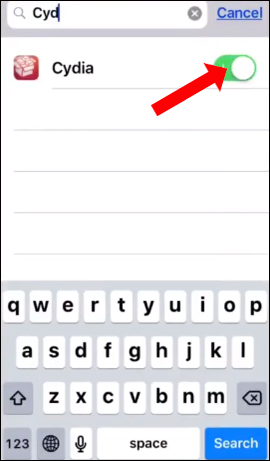 Chọn ứng dụng muốn khóa