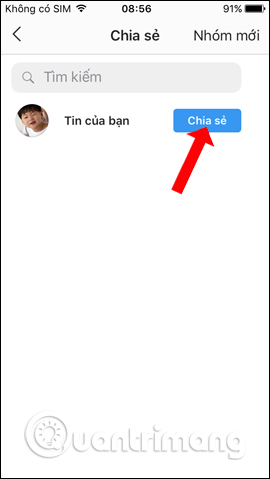 Đã chia sẻ tin