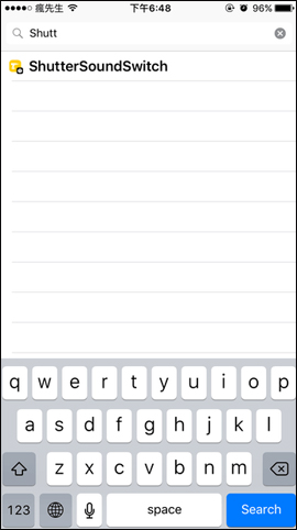 Cài tweak ShutterSoundSwitch