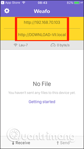 Địa chỉ kết nối iPhone với máy tính