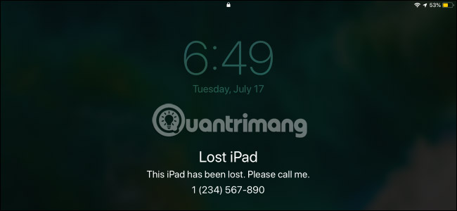 iPhone bị mất cắp