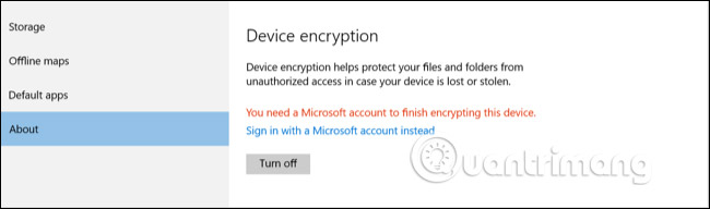 Mã hóa thiết bị