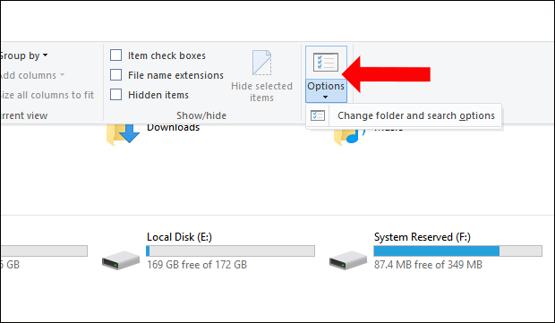 Tùy chỉnh trên Windows Explorer