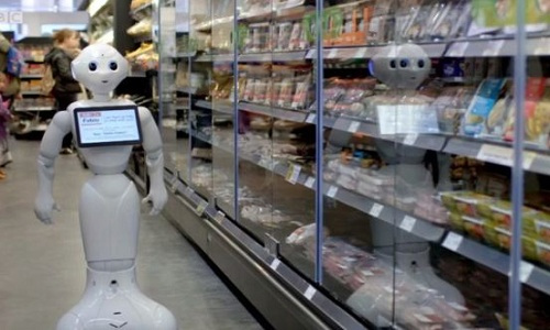 Robot Fabio với trí thông minh nhân tạo