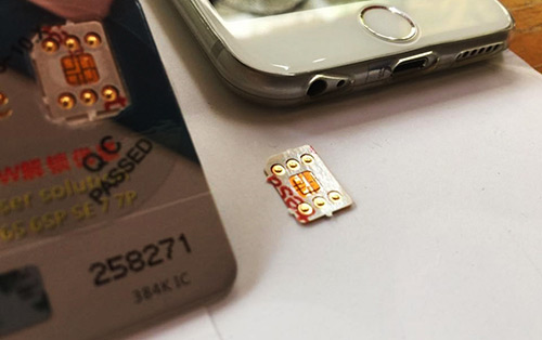 Biến iPhone lock thành bản quốc tế