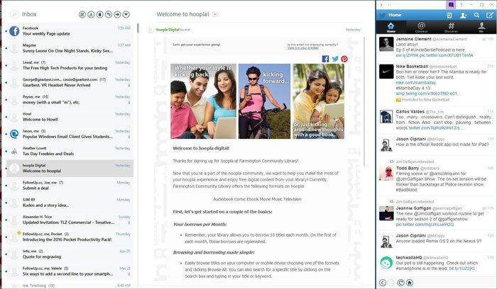 Ứng dụng email Mailbird