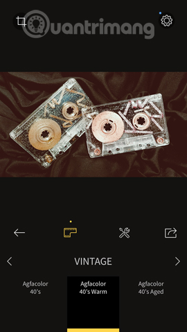 Chọn kiểu màu cho ảnh