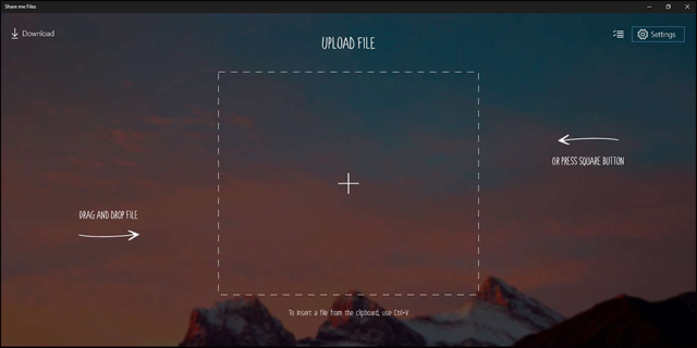 Tải file lên Share me Files