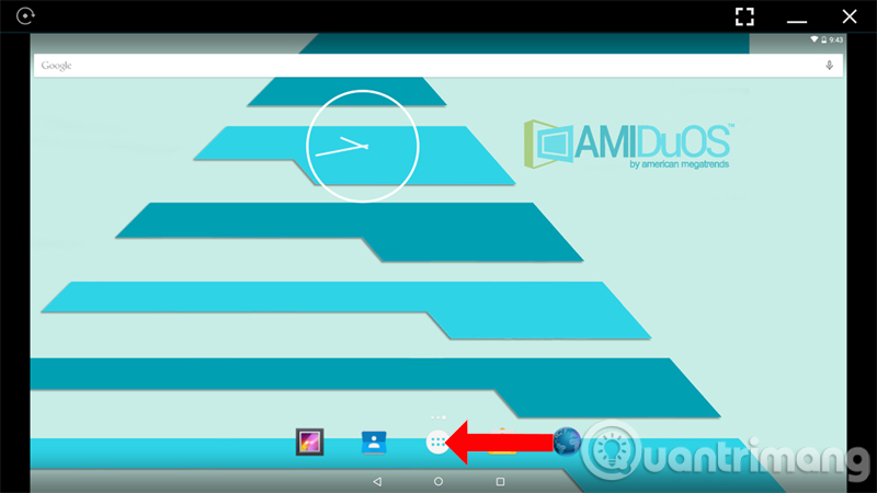 Giao diện giả lập 