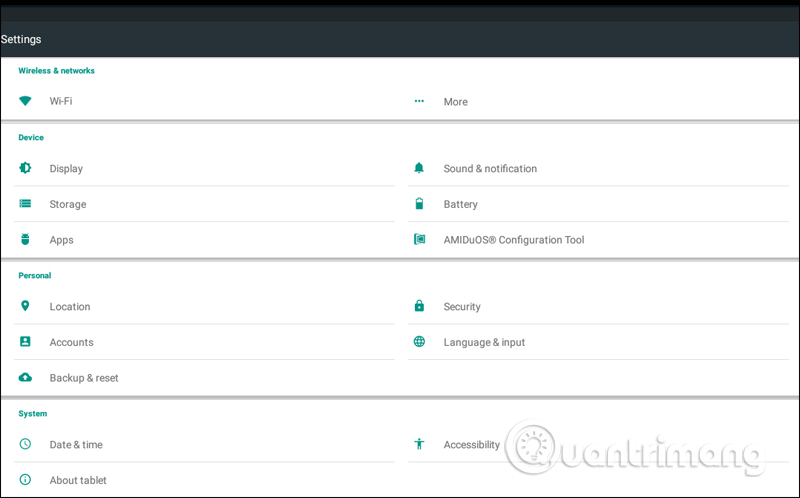 Cài đặt trên giả lập