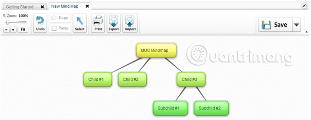 4 công cụ mindmap online để vẽ sơ đồ tư duy online - QuanTriMang.com