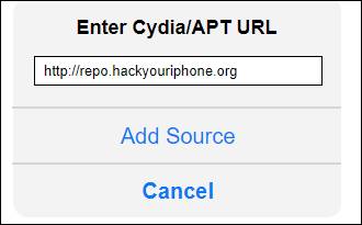 Thêm nguồn tải tweak 