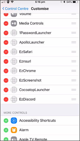 Quản lý trên Control Center 
