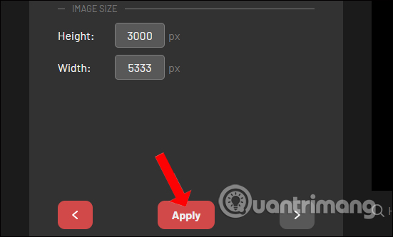 Chỉnh kích thước ảnh