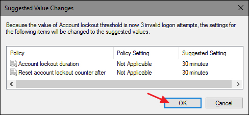 Thiết lập thời gian khóa và cửa sổ khóa