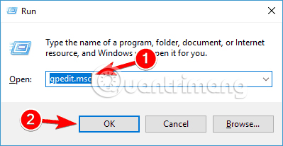 Click đúp vào Turn off Windows Defender Antivirus