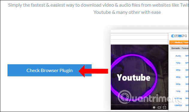 Cài đặt tiện ích 
