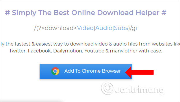 Tiện ích trên Chrome 