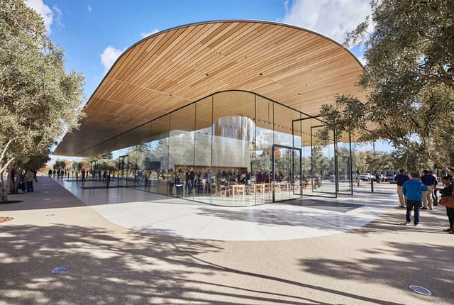 Trung tâm khách du lịch tại Apple Park