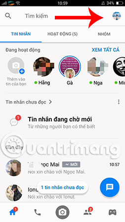 Cách đổi nhạc chuông tin nhắn và cuộc gọi đến trên Facebook Messenger