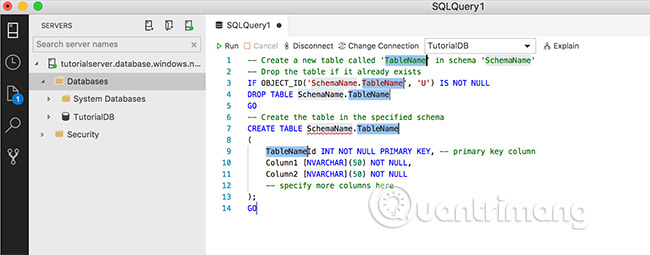 S D Ng C C O N Code T O Nhanh C C K Ch B N L Nh T Sql Trong Sql Operations Studio Preview