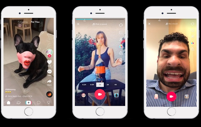 Một số hiệu ứng trong phiên bản TikTok mới